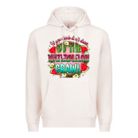 Pale Pink if you drink don't drive do the watermelon crawl Premium Hoodie - RanaPortraitStore