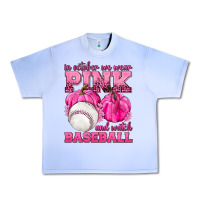 Grape Ice In October We Wear Pink and Watch Baseball Urban Heavy Tee - texasbilliewilder