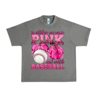 Tornado In October We Wear Pink and Watch Baseball Urban Heavy Tee - texasbilliewilder