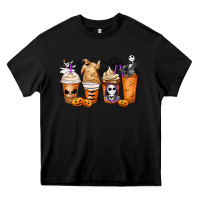 Black nightmare coffee cups Heavy Core Tee - MaliasSmallBusiness