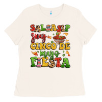 Bone salsasip sway cinco de mayo fiesta Ladies Tee - LillyAllenDesigns