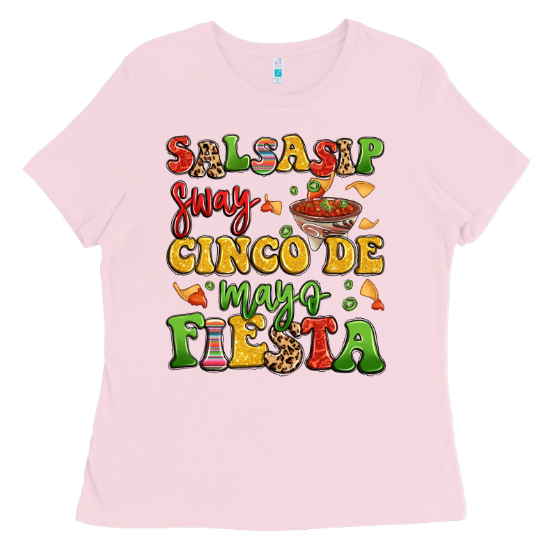 Salsasip Sway Cinco De Mayo Fiesta Ladies Tee by LillyAllenDesigns | Teevron