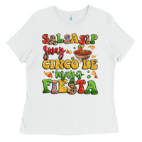White salsasip sway cinco de mayo fiesta Ladies Tee - LillyAllenDesigns