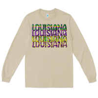 Mushroom louisiana mardi gras Long Sleeve Tee - CowGirlArtShop