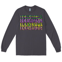 Smoke louisiana mardi gras Long Sleeve Tee - CowGirlArtShop