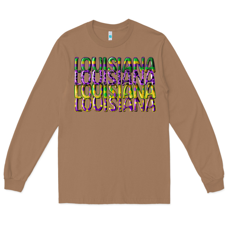 Louisiana Mardi Gras Long Sleeve Tee by CowGirlArtShop | Teevron