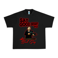 Black say good night to the bad guy Urban Heavy Tee - tuanDangUi