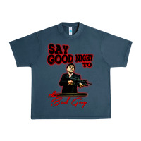 Midnight Navy say good night to the bad guy Urban Heavy Tee - tuanDangUi