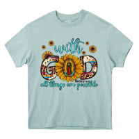 Arona with god all things are possible matthew 19 26 Heavy Core Tee - JahusDesignShop