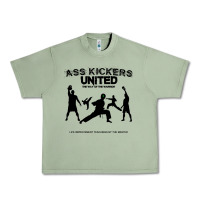 Oil Green ass kickers united Urban Heavy Tee - tuanDangUi