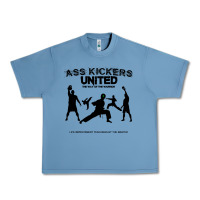 Pebble Blue ass kickers united Urban Heavy Tee - tuanDangUi