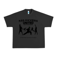 Pigment Black ass kickers united Urban Heavy Tee - tuanDangUi