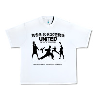 White ass kickers united Urban Heavy Tee - tuanDangUi