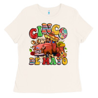 Bone cinco de mayo truck Ladies Tee - LillyAllenDesigns