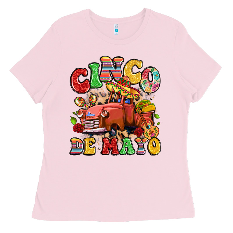 Cinco De Mayo Truck Ladies Tee by LillyAllenDesigns | Teevron