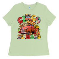 Matcha cinco de mayo truck Ladies Tee - LillyAllenDesigns