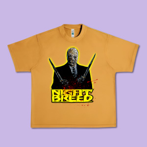 Nightbreed 1 Urban Heavy Tee Designed By Tuandangui