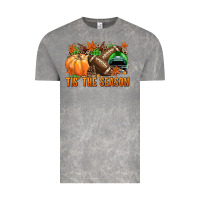 Cloud Rock Tis' the season Football green helmet Vintage Tee - NancyCooperArtShop