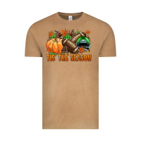 Vintage Camel Tis' the season Football green helmet Vintage Tee - NancyCooperArtShop