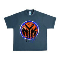Midnight Navy nyk drip Urban Heavy Tee - tuanDangUi