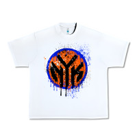 White nyk drip Urban Heavy Tee - tuanDangUi