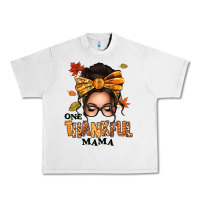 Lunar Rock one thankful mama afro messy bun Urban Heavy Tee - texasbilliewilder