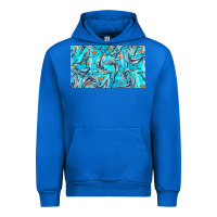 Cobalt humpback whale cup Urban Hoodie - BarkalooDesign