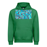 Emerald humpback whale cup Urban Hoodie - BarkalooDesign