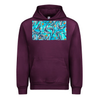 Mauve Wine humpback whale cup Urban Hoodie - BarkalooDesign