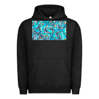 Pigment Black humpback whale cup Urban Hoodie - BarkalooDesign