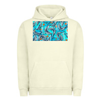 Pigment Pistachio humpback whale cup Urban Hoodie - BarkalooDesign