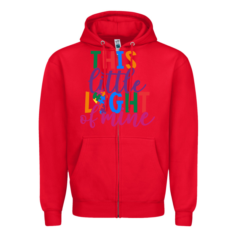 This Little Light Of Mine Zipper Hoodie by CowhideDigitalArt | Teevron