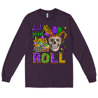 Plum let the good times roll Long Sleeve Tee - CowGirlArtShop