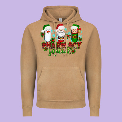 Pharmacy Squad Vintage Hoodie Designed By Texasbilliewilder