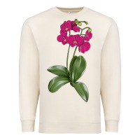 Sandshell Moth Orchid Premium Sweatshirt - LillyAllenDesigns