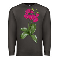 Smoke Moth Orchid Premium Sweatshirt - LillyAllenDesigns