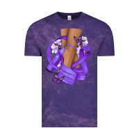 Cloud Purple Cancer diva purple ribbon Vintage Tee - NancyCooperArtShop