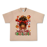 Burro santa's favorite cheerleader afro messy bun Urban Heavy Tee - texasbilliewilder