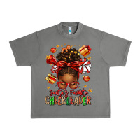 Tornado santa's favorite cheerleader afro messy bun Urban Heavy Tee - texasbilliewilder