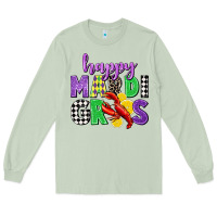 Matcha happy mardi gras Long Sleeve Tee - CowGirlArtShop