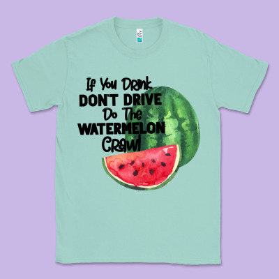 Watermelon Crawl Classic Tee Designed By Bettercallsaul