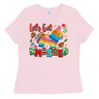 Bubblegum Pink let's get smashed Ladies Tee - LillyAllenDesigns
