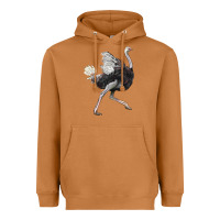 Meerkat Ostrich Heavyweight Hoodie - LillyAllenDesigns