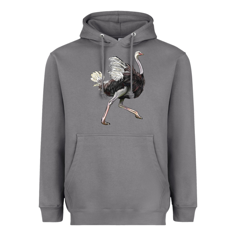 Ostrich Heavyweight Hoodie by LillyAllenDesigns | Teevron