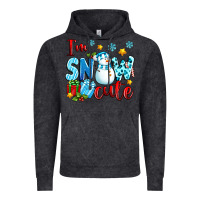 Vintage Black i'm snow cute Vintage Hoodie - texasbilliewilder