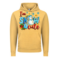 Vintage Mustard i'm snow cute Vintage Hoodie - texasbilliewilder
