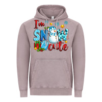 Vintage Zinc i'm snow cute Vintage Hoodie - texasbilliewilder