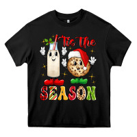 Black tis the season Heavy Core Tee - MaliasSmallBusiness