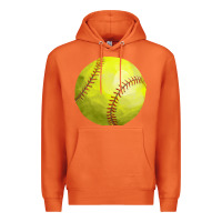 Carrot softball Premium Hoodie - FaDigitalArtStudio