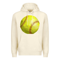 Sandshell softball Premium Hoodie - FaDigitalArtStudio